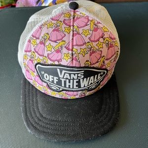 Vans princess peach snap back hat
